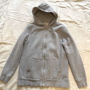 H&M kids gray hoodie, size 10-12y